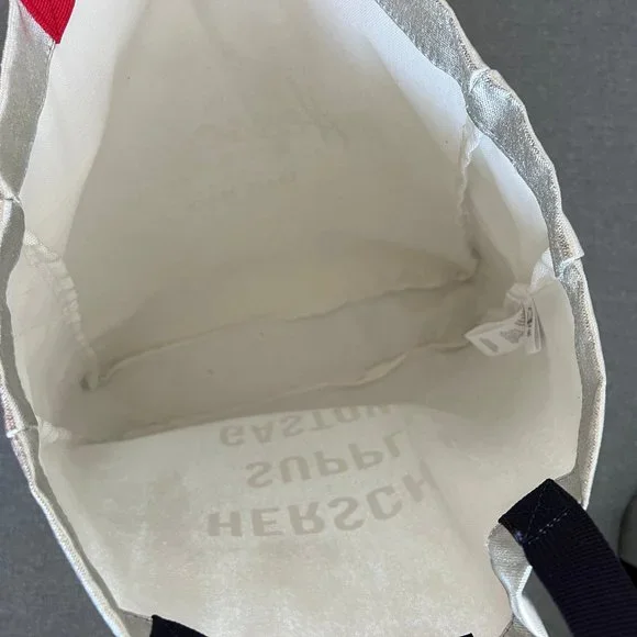 SOLD The Herschel Supply Co Unique Silver Tote Bag - Picture 9 of 11